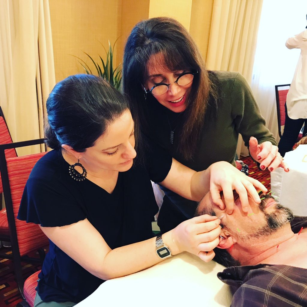 Michelle Gellis teaches Facial Acupuncture CEU Certification Classes throughout the US