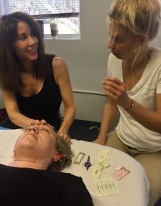 Michelle Gellis teaches Facial Acupuncture